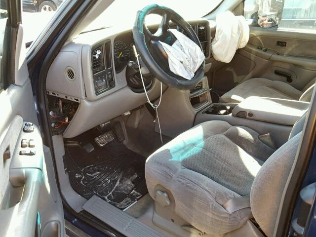 2GCEC19T5Y1284449 - 2000 CHEVROLET SILVERADO BLUE photo 9