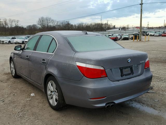 WBANV1C50AC445937 - 2010 BMW 528 XI GRAY photo 3