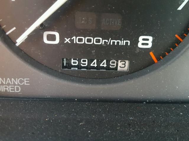 JH4KA8272PC002144 - 1993 ACURA LEGEND LS ოქროსფერი ფოტო 8