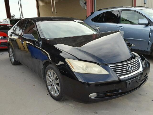 JTHBJ46G872066553 - 2007 LEXUS ES 350 BLACK photo 1