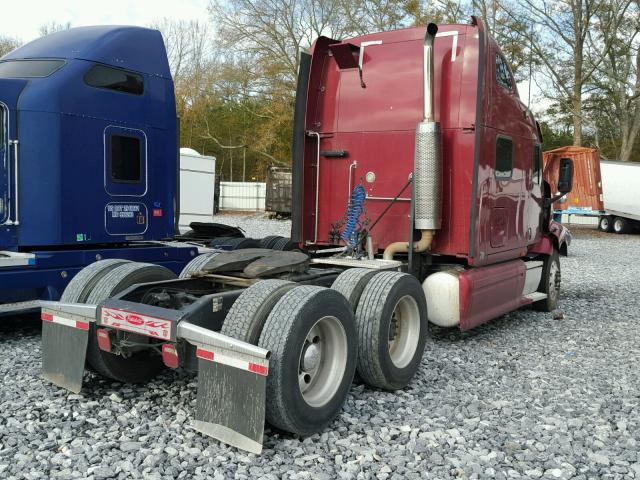 1XP7D49X96D899306 - 2006 PETERBILT 387 BURGUNDY photo 4