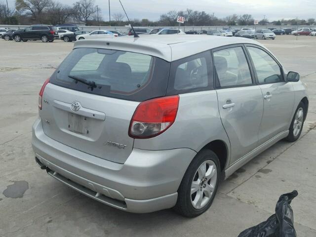 2T1KR32E44C182550 - 2004 TOYOTA COROLLA MA GRAY photo 4