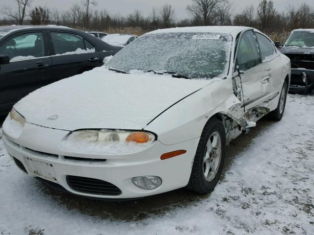 1G3GR64H714106124 - 2001 OLDSMOBILE AURORA WHITE photo 2