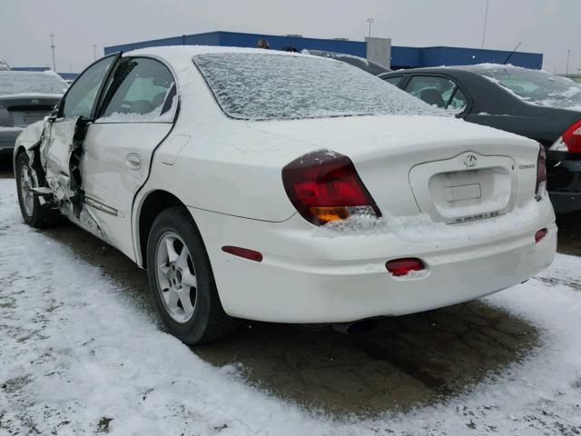 1G3GR64H714106124 - 2001 OLDSMOBILE AURORA WHITE photo 3