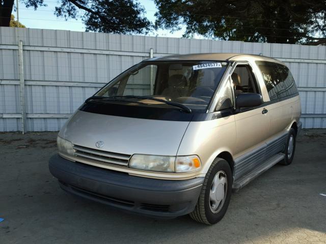 JT3GK12M7V1278740 - 1997 TOYOTA PREVIA DX BEIGE photo 2