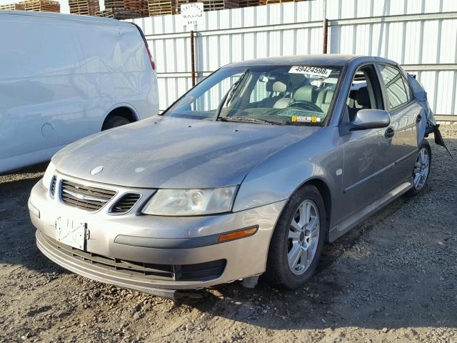 YS3FD49Y861005098 - 2006 SAAB 9-3 BASE CHARCOAL photo 2