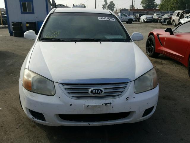 KNAFE122275428114 - 2007 KIA SPECTRA EX WHITE photo 9