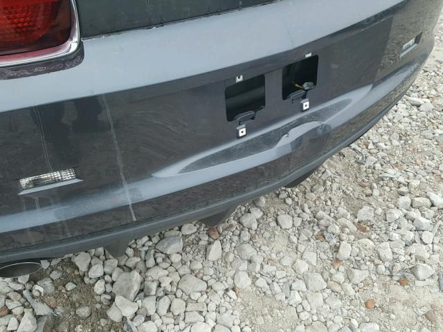 2G1FJ1EJ7B9100578 - 2011 CHEVROLET CAMARO SS Gris foto 9
