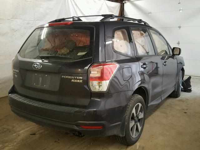 JF2SJABC7HH433686 - 2017 SUBARU FORESTER 2 CHARCOAL photo 4