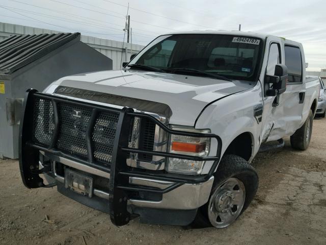 1FTSW21Y09EB28438 - 2009 FORD F250 SUPER WHITE photo 2