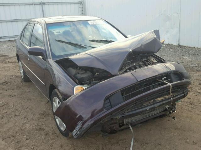 2HGES26741H544872 - 2001 HONDA CIVIC EX BLACK photo 1