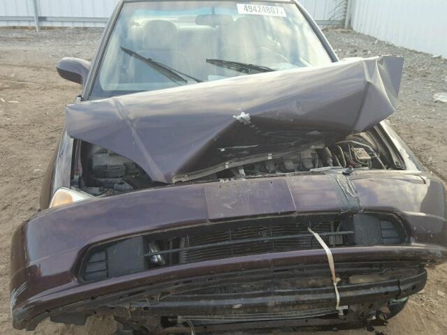 2HGES26741H544872 - 2001 HONDA CIVIC EX BLACK photo 9