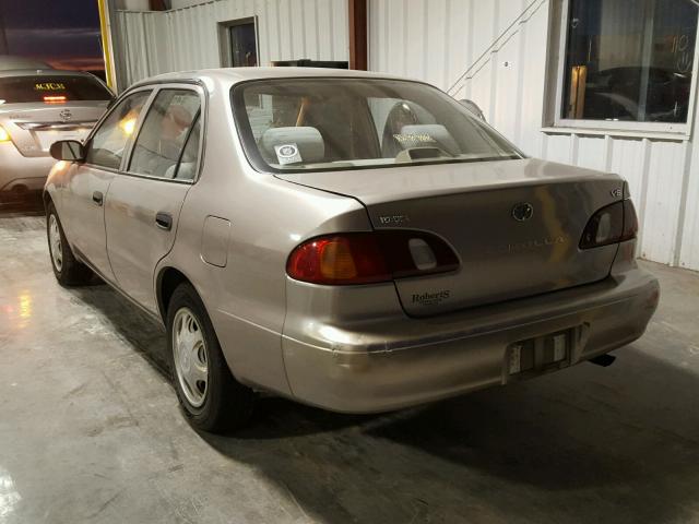 2T1BR12E4XC240357 - 1999 TOYOTA COROLLA VE TAN photo 3