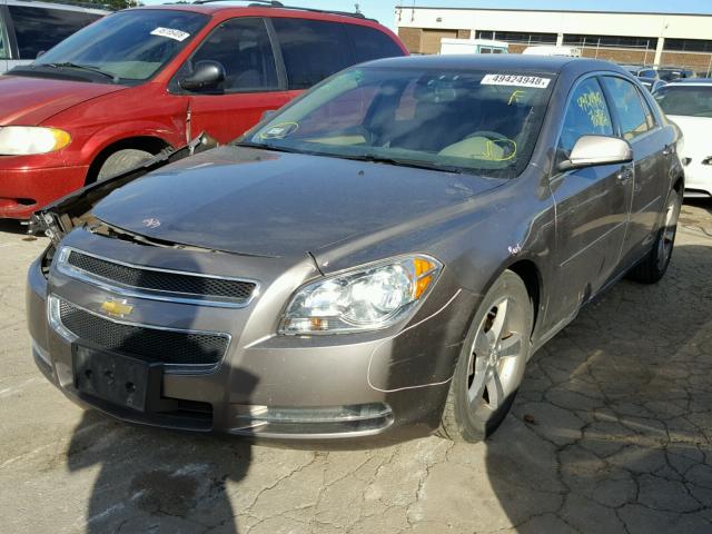 1G1ZC5E19BF282483 - 2011 CHEVROLET MALIBU 1LT CHARCOAL photo 2