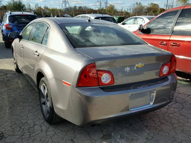1G1ZC5E19BF282483 - 2011 CHEVROLET MALIBU 1LT CHARCOAL photo 3