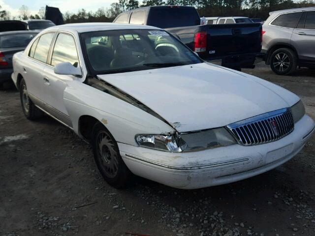 1LNLM97V9VY615514 - 1997 LINCOLN CONTINENTA WHITE photo 1