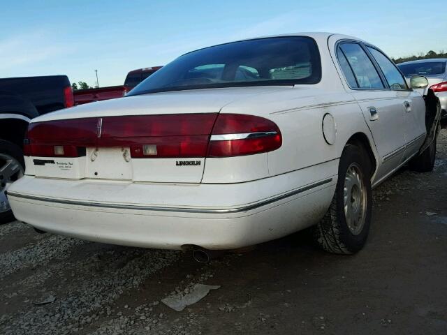 1LNLM97V9VY615514 - 1997 LINCOLN CONTINENTA WHITE photo 4