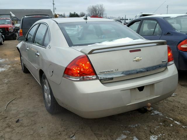 2G1WT58K681237654 - 2008 CHEVROLET IMPALA LT GOLD photo 3