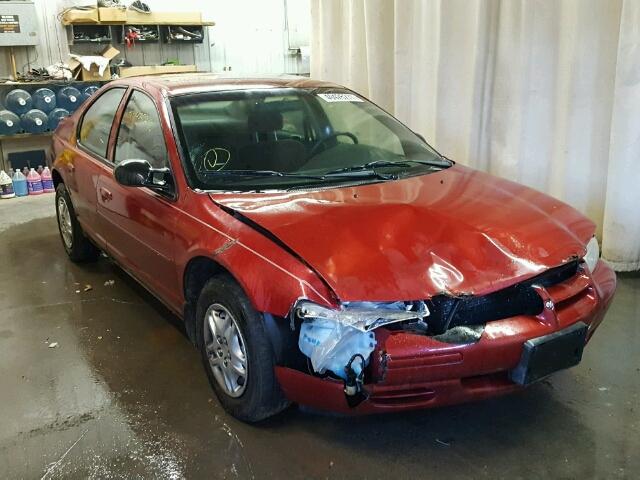 1B3EJ46CXYN211198 - 2000 DODGE STRATUS SE RED photo 1