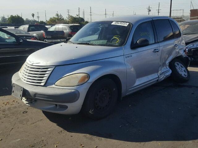 3C4FY48B02T383198 - 2002 CHRYSLER PT CRUISER GRAY photo 2