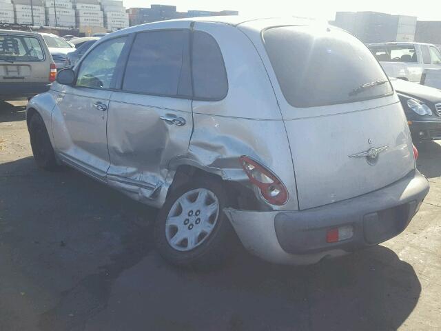 3C4FY48B02T383198 - 2002 CHRYSLER PT CRUISER GRAY photo 3