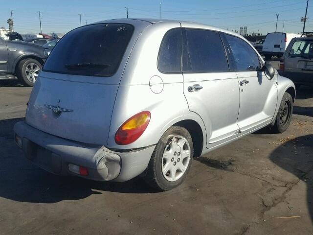 3C4FY48B02T383198 - 2002 CHRYSLER PT CRUISER GRAY photo 4