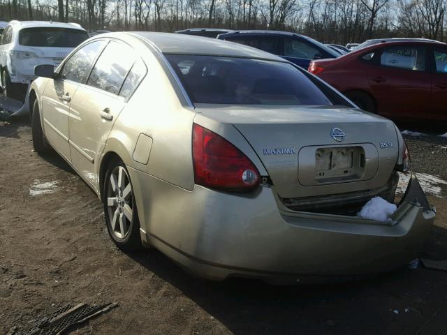 1N4BA41E74C844456 - 2004 NISSAN MAXIMA SE GOLD photo 3