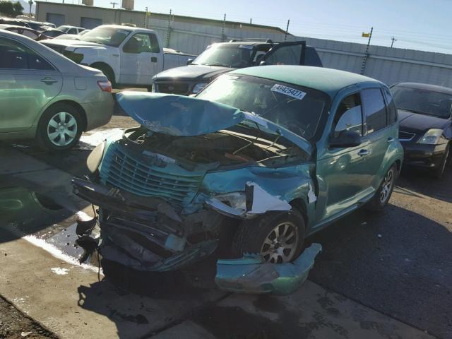 3C4FY48B44T232397 - 2004 CHRYSLER PT CRUISER GREEN photo 2