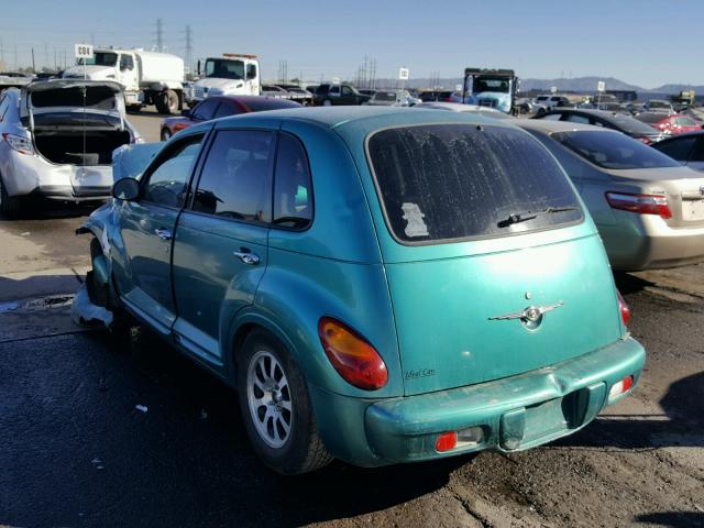 3C4FY48B44T232397 - 2004 CHRYSLER PT CRUISER GREEN photo 3