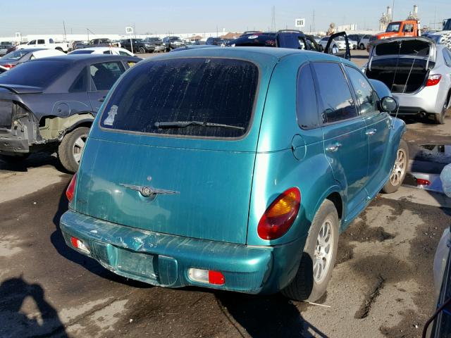 3C4FY48B44T232397 - 2004 CHRYSLER PT CRUISER GREEN photo 4