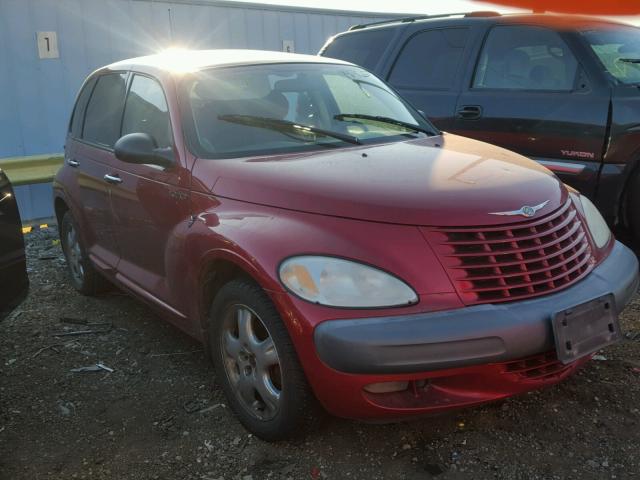 3C4FY58B52T253231 - 2002 CHRYSLER PT CRUISER RED photo 1