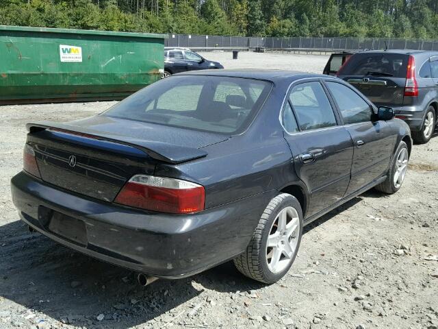 19UUA566X3A065574 - 2003 ACURA 3.2TL BLACK photo 4