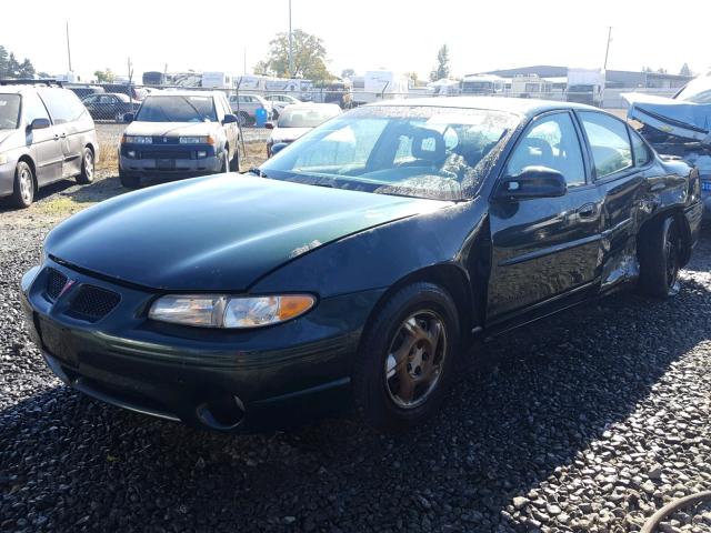 1G2WK52JX1F165970 - 2001 PONTIAC GRAND PRIX მწვანე ფოტო 2