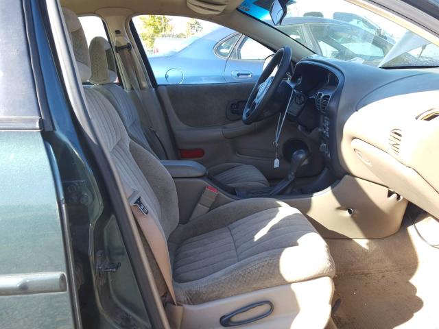 1G2WK52JX1F165970 - 2001 PONTIAC GRAND PRIX მწვანე ფოტო 5