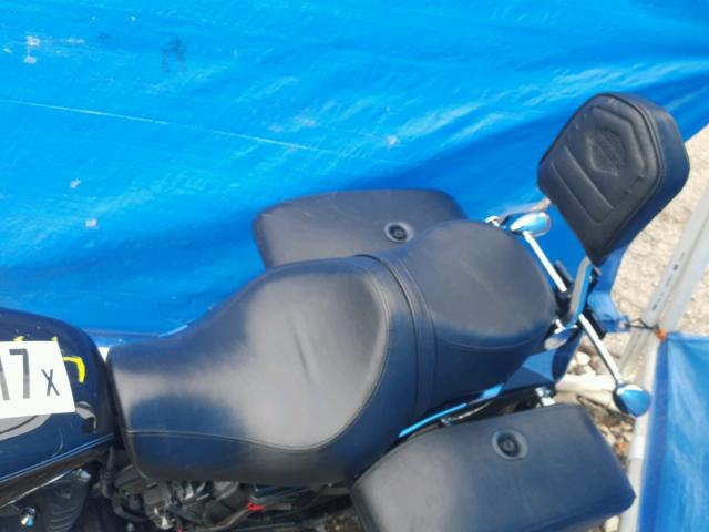 1HD1LL322EC426593 - 2014 HARLEY-DAVIDSON XL1200 T BLACK photo 6