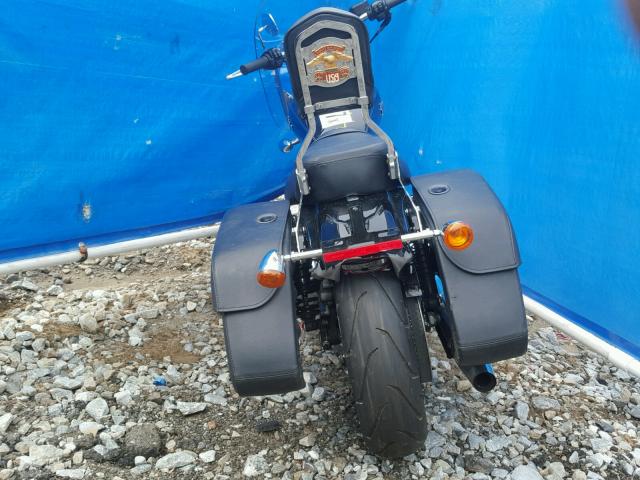 1HD1LL322EC426593 - 2014 HARLEY-DAVIDSON XL1200 T BLACK photo 9