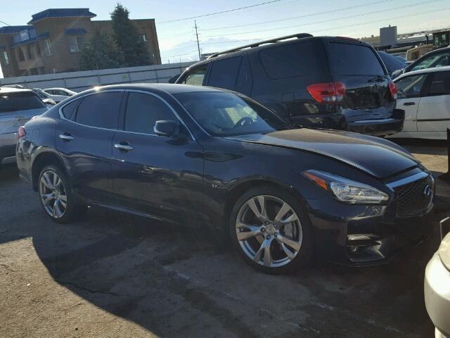 JN1BY1AR0FM562408 - 2015 INFINITI Q70 3.7 BLUE photo 1