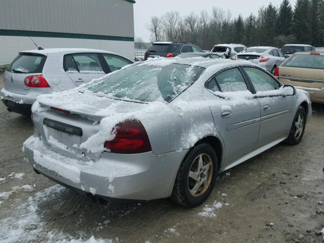 2G2WP522041121479 - 2004 PONTIAC GRAND PRIX GRAY photo 4