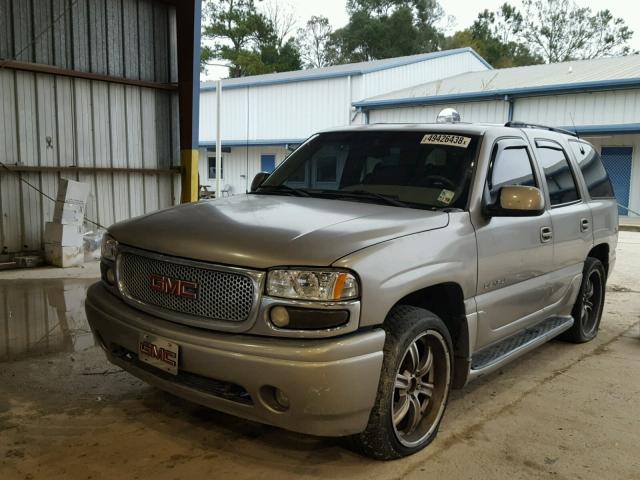 1GKEK63U41J261309 - 2001 GMC DENALI SILVER photo 2