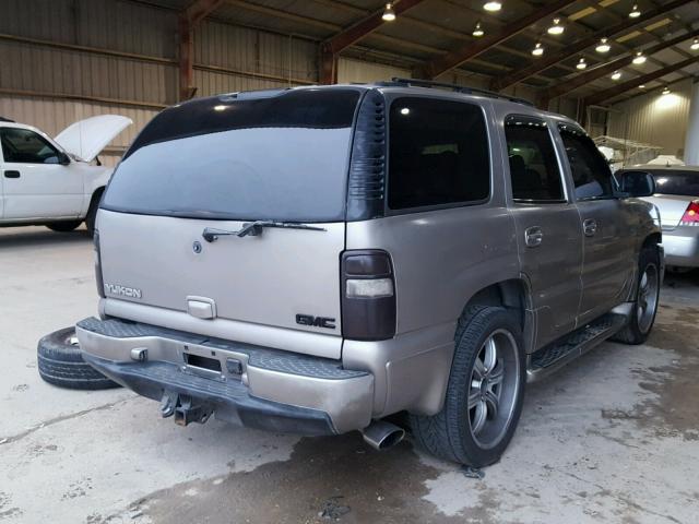 1GKEK63U41J261309 - 2001 GMC DENALI SILVER photo 4