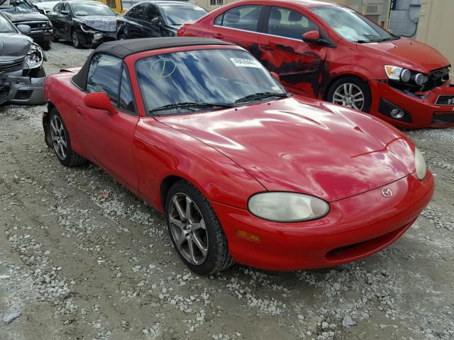 JM1NB3531X0124339 - 1999 MAZDA MX-5 MIATA RED photo 1