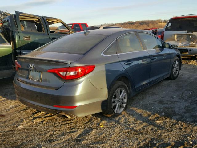 5NPE24AF9FH230528 - 2015 HYUNDAI SONATA SE BURN photo 4