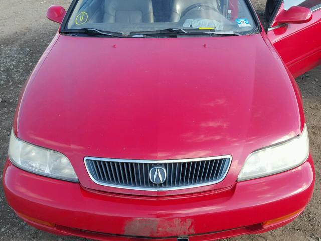 19UYA2251XL012527 - 1999 ACURA 3.0CL RED photo 7