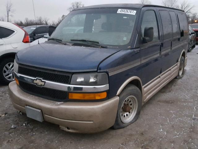 1GBFG15T241102788 - 2004 CHEVROLET EXPRESS G1 TWO TONE photo 2