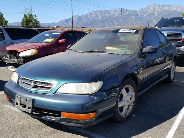 19UYA2241VL008112 - 1997 ACURA 3.0CL GREEN photo 2