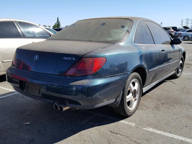 19UYA2241VL008112 - 1997 ACURA 3.0CL GREEN photo 4