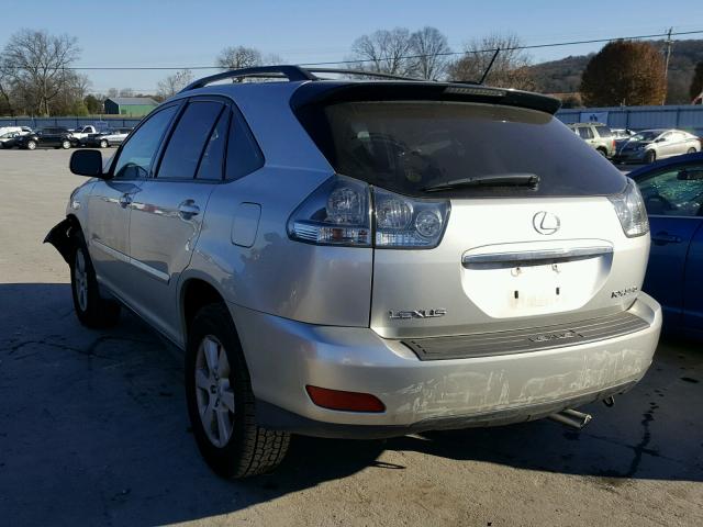 JTJHA31U940058257 - 2004 LEXUS RX 330 SILVER photo 3