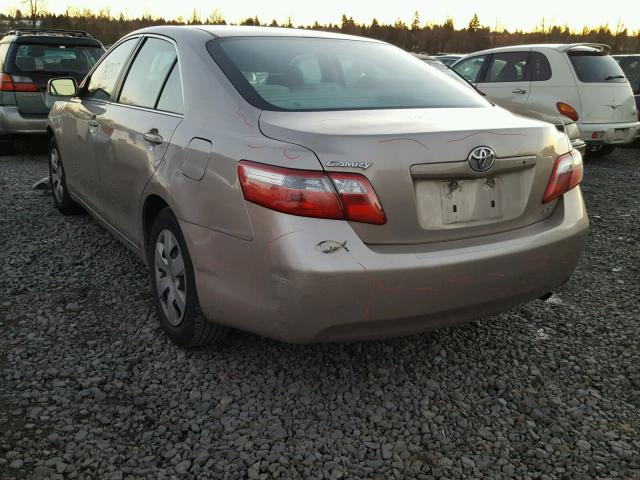 4T4BE46K78R043072 - 2008 TOYOTA CAMRY CE GOLD photo 3