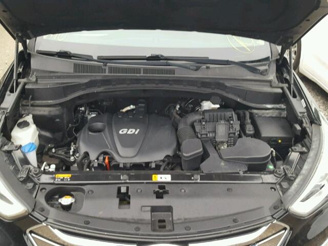 5XYZUDLBXEG157181 - 2014 HYUNDAI SANTA FE S 黑色 照片 7