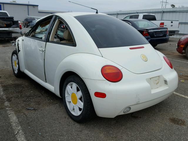 3VWCK21C93M401170 - 2003 VOLKSWAGEN NEW BEETLE WHITE photo 3